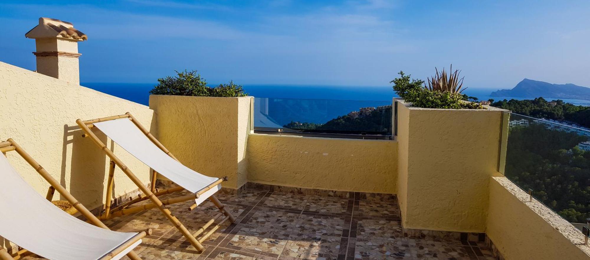 Вилла Casa Altea Hills, Vista Espectacular, Jacuzzi Экстерьер фото