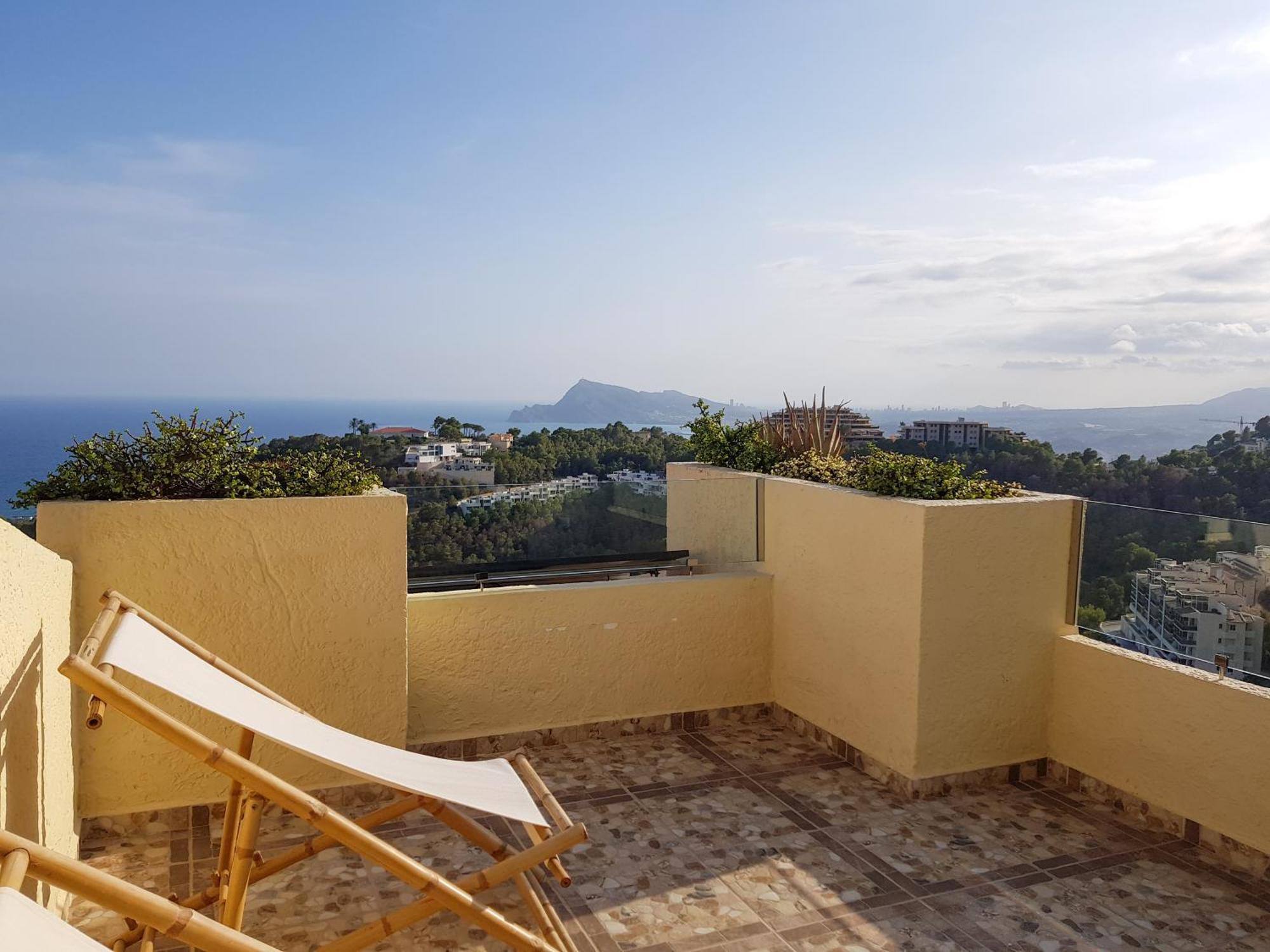 Вилла Casa Altea Hills, Vista Espectacular, Jacuzzi Экстерьер фото
